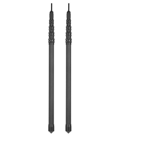 BYLYUIVN Zeltstangen teleskop Carbon Fiber Tarp Pole Teleskop Tarp Pole Teleskop Leichte Camping Pole Carbon Ultraleicht Zelt Pole Einstellbar(2.4 Meters)