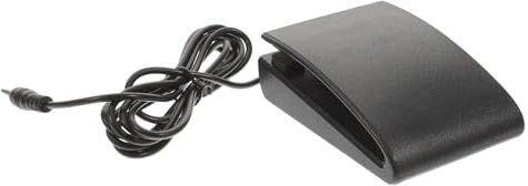 SWETRACE Robustes Klavierdämpferpedal mit 3,5mm Anschluss Kompakt und Abs und Gummi Praktisches Sustain Pedal für Elektronische Klaviere und Synthesizer