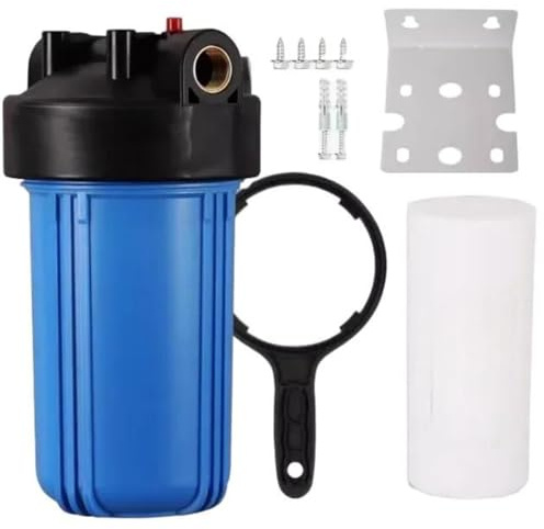 Boîtier de filtre à eau géant 10 pouces for purificateur d'eau potable,Remplacement Moins(D)