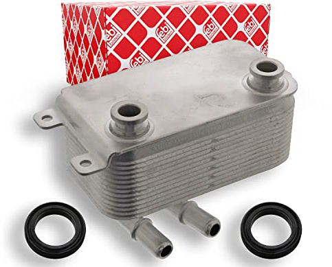 febi bilstein 100126 Ölkühler für Automatikgetriebe, mit Dichtringen , 1 Stück