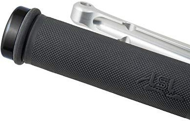 LSL Flat Cap,14mm Alu/schwarz (Black)