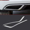per Golf VII 7.5 Restyling 2018 2019 Cornici Cromate dei Paraurti Posteriore Acciaio Inossidabile 2 pezzi (non per Golf Variant)