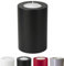 Centroplast Engineering Plastics GmbH Lux Originals Trend Teelichthalter - Hochwertiges Kerzendesign - Stilvoll & Sicher - Kerzenersatz/Dauerkerze/Kerzenform (Ø 8cm - Höhe: 18cm, Schwarz)