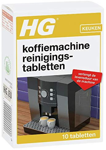 HG universal reinigungstabletten für kaffeemaschinen