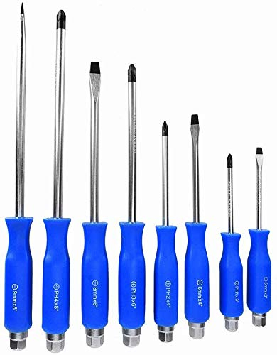 VCT 8-teiliges Hammerkopf-Schraubendreher-Set, kommerzielle Qualität, magnetische Spitze
