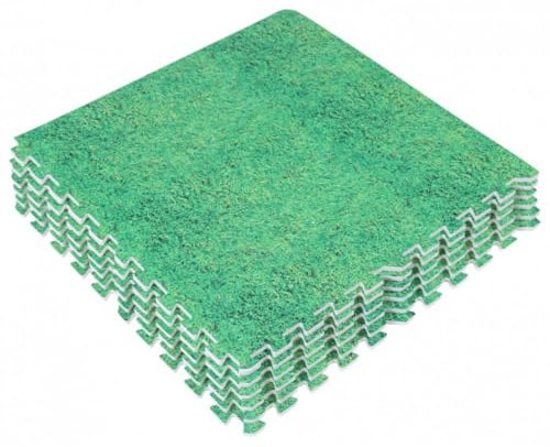 GORILLA SPORTS® Schutzmatten Set - 8 oder 16 Matten, 60x60x1,2 cm, Rutschfeste, EVA Schaumstoff, 2,88 oder 5,76 m² - Bodenschutzmatten Fitness, Bodenmatte, Puzzlematten, Unterlegmatte, Trainingsmatten