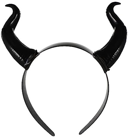 FRCOLOR Ox Horn Headband Halloween Animal Horn Headband Bull Costume Headwear Party Dress Up Favors
