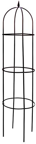 Spetebo Metall Rankhilfe 200 x 40 cm - Rosensäule Rosenbogen Rankgitter Rank Obelisk Rosengestell Rankturm