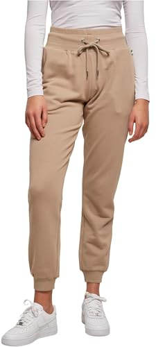 Urban Classics Damen Ladies Organic High Waist Sweat Pants