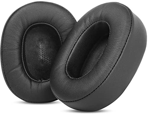 YunYiYi Everest Elite 750nc Ersatz-Ohrpolster, kompatibel mit JBL Everest Elite 750NC Noise Cancelling Kopfhörer, Protein-Leder, Memory-Schaum