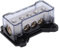 Splitter Distribution Block, Akozon Power Distribution Block 0GA in 4GA Out Amp Power Distribution Block Universal For Car Audio