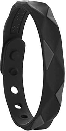 XIAOBA Ferninfrarot Negative Lons Armband, verstellbare Silikon-Sport-Armbänder, antistatisches Armband, Lymphen-Drainage, magnetisches Armband für Sport