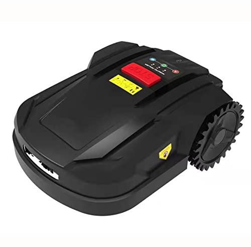 Robot cortacésped eléctrico, control remoto inteligente aplicación eléctrica inteligente Rc cortacésped robótico, equipo de cuidado del césped para jardinería, incluye un kit de instalación