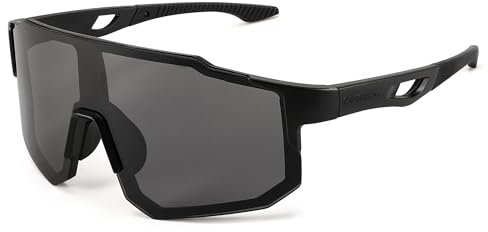 FEISEDY Sport Sonnenbrille Herren Damen Fahrradbrille Radbrille Verspiegelt Sportbrille für MTB Rennrad Radfahren Biking Laufen Enduro mit UV400 Schutz B2388
