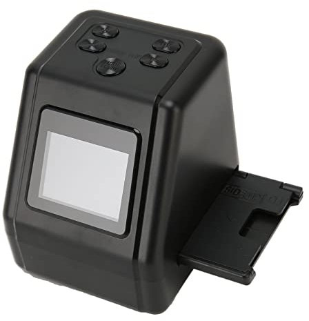 VBESTLIFE Mini-Digitalfilm-Diascanner, Wandelt 135 126 110 Filmdias in Negative um. Farbe Schwarz-Weiß-JPG-Fotos 12 MP, 2,0-Zoll-LCD-Bildschirm