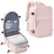 SZLX Sac à Dos Voyage Cabine Avion 40x20x25 pour Ryanair, Sac Bagage Cabine 45x36x20 Easyjet, Bagage à Main pour Femmes et Hommes,Sac Imperméable pour L'école de Travail de Randonnée Rose Pourpre