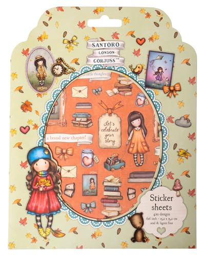 Studio Light Gorjuss Stickers 8/sheets-Nr. 10