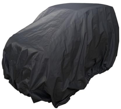 TQPUWT Kids Ride-On Toy Car Cover, Black, 140 * 85 * 80 cm, Waterproof, Coated Fabric, Elastic Strap