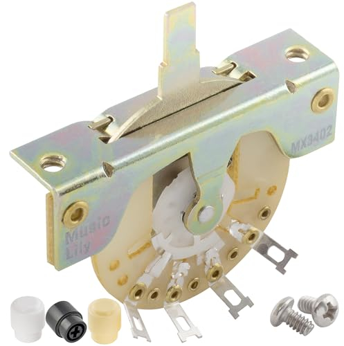 Musiclily Ultra 3-Wege Gitarren Schalter Blade Switch für Tele Style E-Gitarre