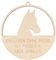 Spruchreif · Deko Loop · Holz-Dekohänger · Wanddeko · Türkranz · Hoop · Geschenkidee Tierliebhaber · Pferde