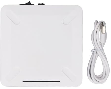 Caja Cuadrada del Generador de Pulso, Generador de Frecuencia Ultrabaja de 7,83 Hz, Generador de Pulso con Resonador de Audio para Dormir con Cable USB, Promueve la Relajación,