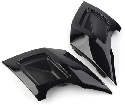Car Tailpipe Tip Car Rear Tail Exhaust Cover Trim Decoration for Land for Rover for Discovery 5 2017-2021(Black)