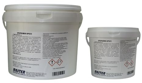Primer Epossidico Bicomponente a Base Acqua Pavimenti Alta Adesione Calcestruzzo Metallo Legno Ceramica Resistente Umidità Abrasione Agenti Chimici Massetti Alimentari Industriali (3 Kg Epoprimer)