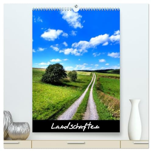 Landschaften (hochwertiger Premium Wandkalender 2026 DIN A2 hoch), Kunstdruck in Hochglanz: Deutschland in 12 wunderschönen Landschaftsaufnahmen. (CALVENDO Orte)