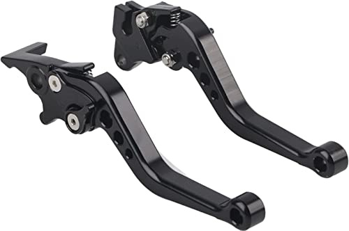 1 Paar Motorrad Bremshebel Für BMW S1000RR 2010-2012, Motorrad Kupplungshebel Verstellbarer CNC Aluminium Bremshebel Lenker Kupplungsbremshebel,Black