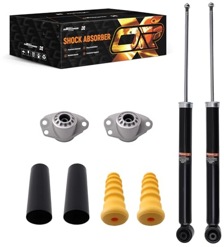 maXpeedingrods Fahrwerk Stoßdämpfer Hinten für Skoda Fabia Estate NJ5 2014-2022 für Audi A2 für VW Polo für SEAT IBIZA IV 343328 1J0513353B