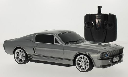 Ford Mustang Shelby GT500, grau/schwarz, Gone in Sixty Seconds Eleanor, 1967, Modellauto, Fertigmodell, Greenlight 1:18