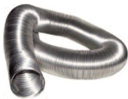 Flexrohr Aluminium | Luftkanal Abluftschlauch | Ø 100 mm | 5 Meter