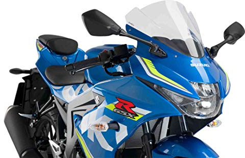 Puig 9721W Z-Racing Windscreen optimised aerodynamics, Transparent