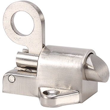 Zink Legierung automatischer Riegel Verschluss Zug Ring Frühling Schlag Türbolzen für Hauptfenster Tor Sicherheit