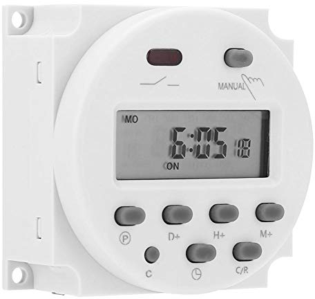 CN101A Zeitschaltuhr CN101A DC 12V Mini LCD Digitale Mikrocomputersteuerung Zeitschaltuhr