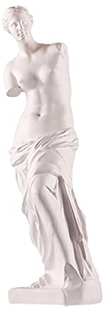 shiftX4 Venus De Milo Statue Abstrakte Harz Desktop Ornamente Skulptur Miniatur Göttin Figuren Charakter Nordic Kunst Handwerk Büro Wohnkultur