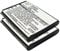subtel, Batterie pour Caméra, Compatible avec Samsung NV10, SLB-0837B, L201, L83T, NV8, NV15 (3.7V, 800mAh) 2 Pièces