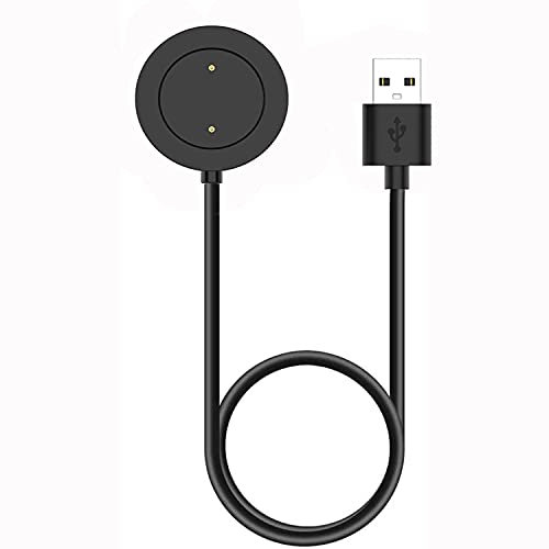 Cavo di Ricarica USB Caricabatterie per Xiaomi Mi Watch/Xiaomi Watch S1 Active,Portatile Caricatore Adattatore Cavo di Ricarica USB Caricatore per Xiaomi Mi Watch/Xiaomi Watch S1 Active,Nero