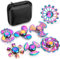 Fidget spinner giocattolo in metallo per bambini e adulti, fidget spinner in metallo da scrivania, regalo sensoriale, antistress, anti-ansia, antistress, per feste