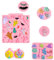 GIRAFEDA 6 Stück Halloween Silikonform 3D Silikon Backform Fledermaus Fondant Kürbis Gießform Geister Schokoladenformen Hexen Silikonformen für Kuchen Pudding Eiswürfeln Schokolad Cupcakes Bonbons