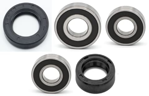 Parts and Parts Radlager hinten kompatibel mit Honda C50 CBR DOMINATOR FMX FX HORNET JADE NX SLR TRANSALP VT VTR