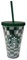 STARBUCKS New Grande 16oz Green White Checks Cold Cup