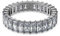 Swarovski Damen-Ring Matrix 5661469, Kein Edelmetall, Swarovski