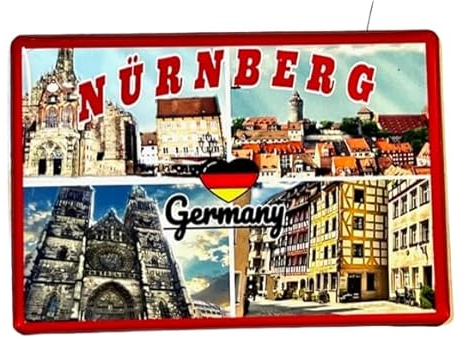 Nürnberg Deutschland Nürnberg Kühlschrankmagnet Nürnberg Souvenir Nürnberg Geschenkartikel 281223