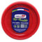 TEKHOME Piatti Plastica frutta,25/50/75/100/125/150 Pezzi piatti plastica colorati lavabili e riutilizzabili Rotondi per Compleanno,Festa, Matrimonio,Fai da Te Fatti a Mano (ROSSO, 150)