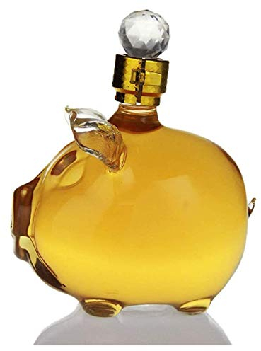 QXSJEDYCH Sobriety Decanter Is, E Il Nuovo Decanter for Maiali Con Cristalli Complessi E Particolari Nel Decanter for Vino, Usato for Whisky, Bourbon Whisky Sake Maker