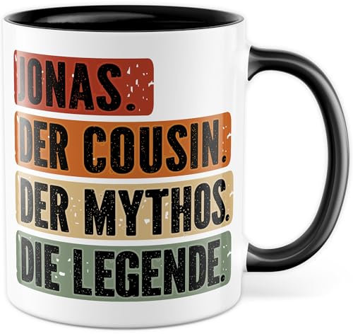Tasse Cousin Personnalisé Nom Cadeau Le Cousin Le Mythe La Légende Tasse à Café Cousine Tante Oncle Personnalisable Idée Cadeau Famille Garçon Tasse à Café