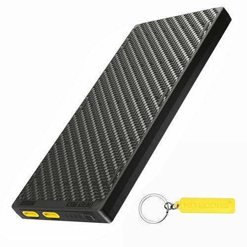 Nitecore NB10000 Gen III (GEN3) Banca di Potere 10000mAh Caricabatterie Portatile Ricarica Rapida Caricatore Portatile Doppio USB-C per Tag Cellulare