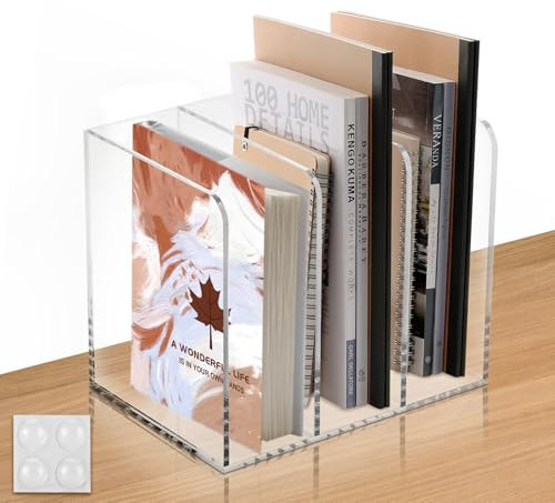 Zeitschriftensammler aus transparentem Acryl