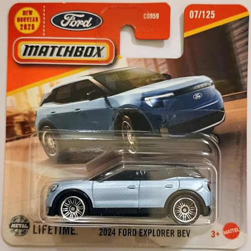 Kauf und Spar Matchbox 2025-2024 Ford Explorer BEV [Metalflake Light Blue] hellblau 07/125